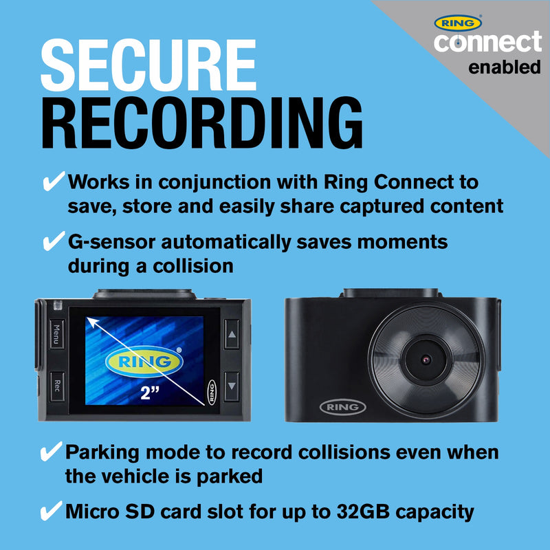 Ring Smart Dash Cam 2000 - RSDC2000 - RSDC2000