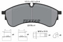 Textar Brake Pad Set - 2217801