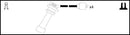Lucas Ignition Lead Set - LUC4328