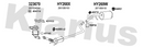 Klarius 323670 - Catalyst Type Approved Withpip  - Fits Hyundai i10 1.0
