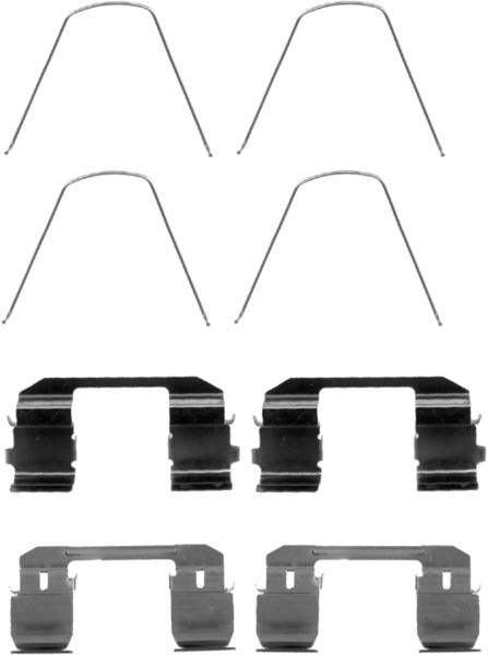Mintex Brake Fitting Kit fits -Honda MBA1743 (also fits other vehicles)