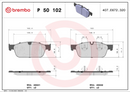 Brembo Brake Pad Set - P50102
