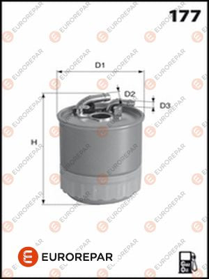 Eurorepar Fuel filter - 1643628580
