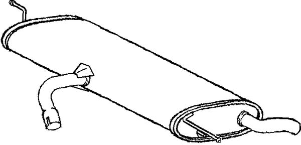 Klarius SE159L - Box With Tail Pipe