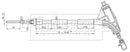 Borg & Beck Brake Cable - Front -BKB2633