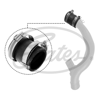Gates Turbo Charger Hose - 09-0914