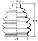 Borg & Beck Cv Joint Boot Kit Part No -BCB6078