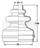 First Line Cv Joint Boot Kit Part No -FCB6241