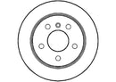Disctech Brake Disc - Fits Citroën, Mercedes-benz - ABD2036 - Rear Axle
