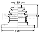 First Line Cv Joint Boot Kit Part No -FCB2810