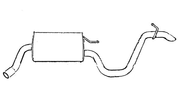 Klarius HY242K - Box With Tail Pipe