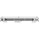 Borg & Beck Brake Hose Part No -BBH7543
