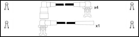 ElectroSpark Ignition Lead Set - OEK980