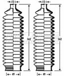 First Line Steering Gaiter Kit Part No -FSG3285