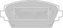 Borg & Beck Brake Pad Set - BBP1811