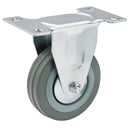 Draper Rubber Castor Fixed-75mm DIA - 65477