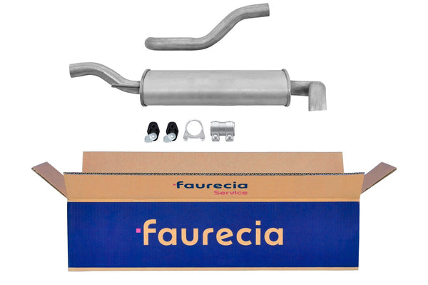 FAURECIA 8LD 366 035-341 Rear Muffler - Easy2Fit® Kit - fits VW POLO Variant (6V5)