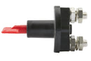HELLA 6EK 002 843-111 Main Switch, battery - Turn knob control - 24V - Number of connectors: 2