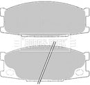 Borg & Beck Front Brake Pad Set -BBP2193