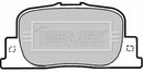 Borg & Beck Rear Brake Pad Set -BBP1878