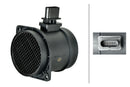 HELLA 8ET 358 166-551 Mass Air Flow Sensor - 5-pin connector - Pipe-neck