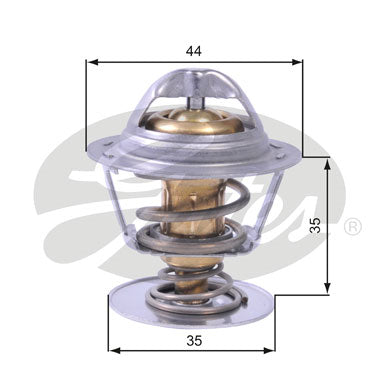 Gates Thermostat, coolant - TH43688G1