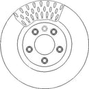 Disctech Brake Disc - Fits Porsche - ABD4007 - Front Axle