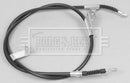 Borg & Beck Brake Cable- LH Rear -BKB2418