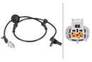 HELLA 6PU 012 806-761 Sensor, wheel speed - 2-pin connector - Front Axle Left