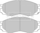 Borg & Beck Brake Pad Set - BBP1637