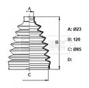 Borg & Beck Cv Joint Boot Kit Part No -BCB6148