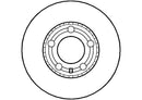 Disctech Brake Disc - Fits Mercedes-benz, Skoda - ABD2841 - Front Axle