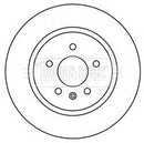 Borg & Beck Brake Disc Pair Part No -BBD5262