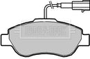 Borg & Beck Front Brake Pad Set -BBP2416