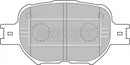 Borg & Beck Brake Pad Set - BBP1767