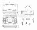 Borg & Beck Brake Pads - BBP33010