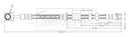 Borg & Beck Brake Hose - BBH8897