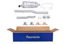 FAURECIA 8LD 366 036-311 Rear Muffler - Easy2Fit® Kit - fits VW POLO III (6N1)