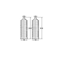 Borg & Beck Steering Gaiter Kit Part No -BSG3293