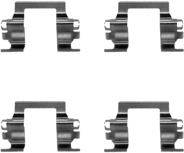 Mintex Brake Fitting Kit fits -Bedford Isuzu Opel Vauxhall MBA1117 (also fits other vehicles)