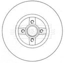 Borg & Beck Brake Disc Single Part No -BBD5794S