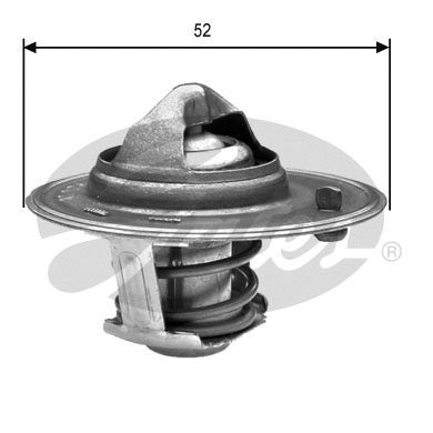 Gates Thermostat, coolant - TH24488G1