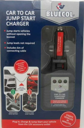 Bluecol Car To Car Jumpstarter Charger