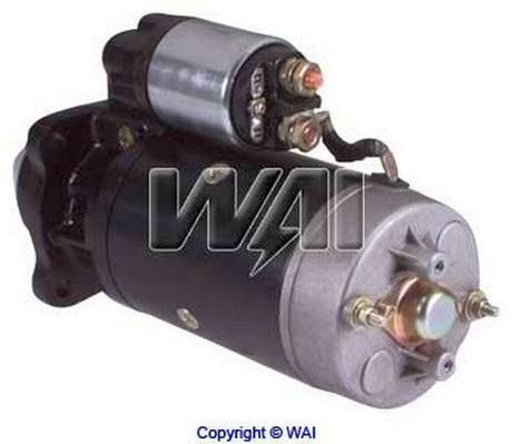 WAI Starter Motor Unit - 18387N fits Massey Ferguson, Perkins