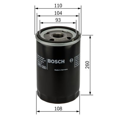 Bosch Oil Filter - 0451403077