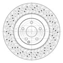 Borg & Beck Brake Disc Single Part No -BBD6068S