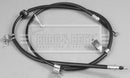 Borg & Beck Brake Cable- LH Rear -BKB2932