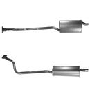 BM Cats Front Pipe - BM70421 with Fitting Kit - FK70421