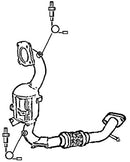 Klarius 323507 - Catalyst Type Approved Withpip  - Fits Ford B-Max 1.0 EcoBoost