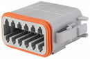 HELLA 8JA 201 021-851 Plug Housing - 12-pin connector